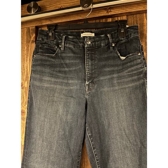 Good American Good Flare Jeans Size 12 Size 31 - Picture 4 of 7